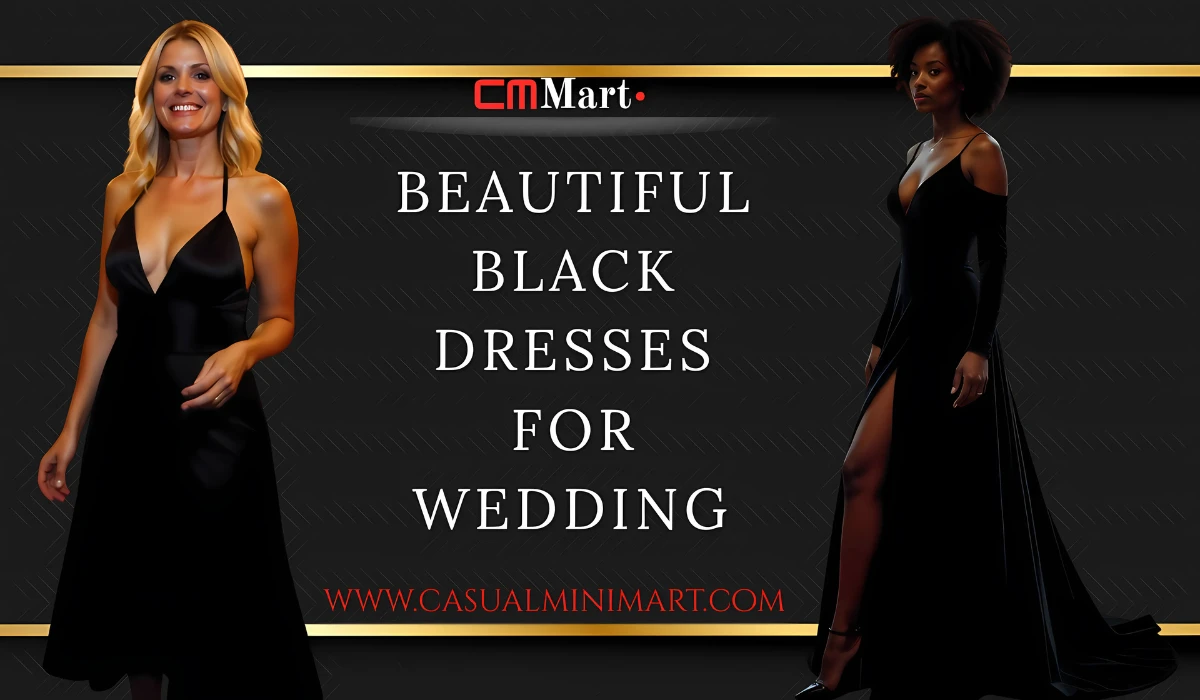 Beautiful Black Dresses For Wedding