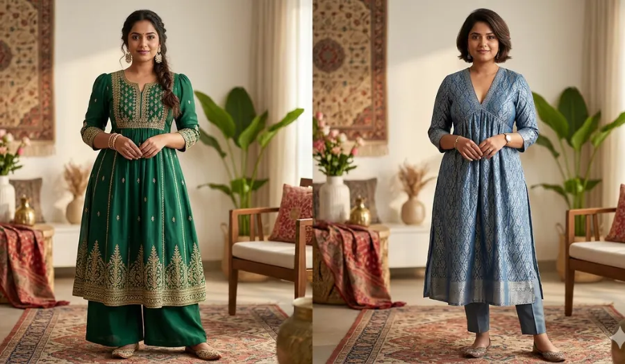 Pear vs Apple Body Shape Indian Fashion