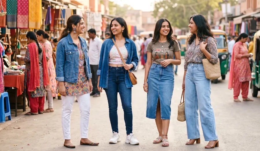 High waisted denim styling tips for indian girls High waisted denim styling tips for indian girls