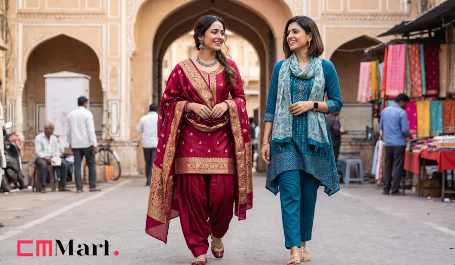 Traditional vs Modern Salwar Suits