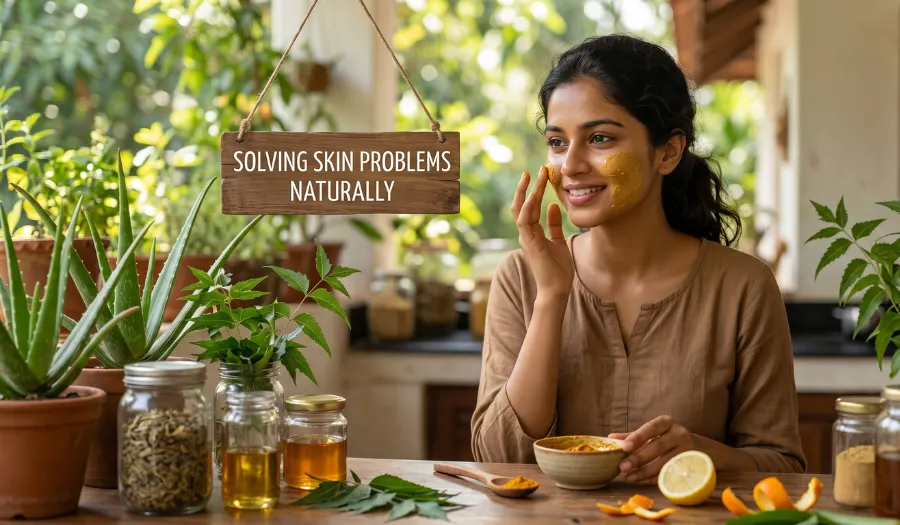 Solving Skin Problems Naturally