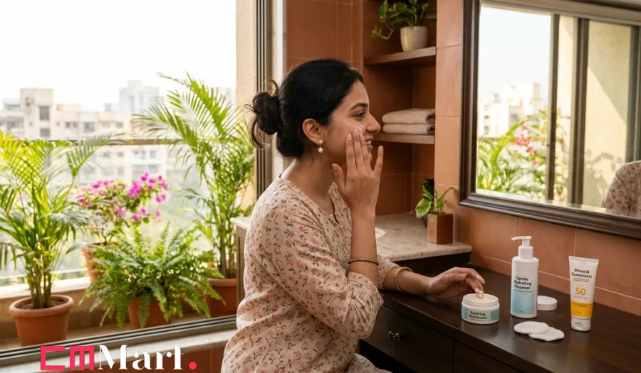 How to treat sensitive skin on face at home