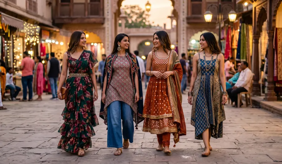 street style ethnic fashion India women