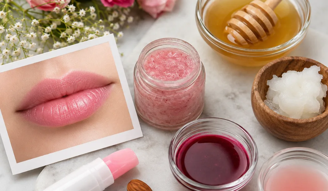 Beauty tips for naturally pink lips overnight Beauty tips for naturally pink lips overnight