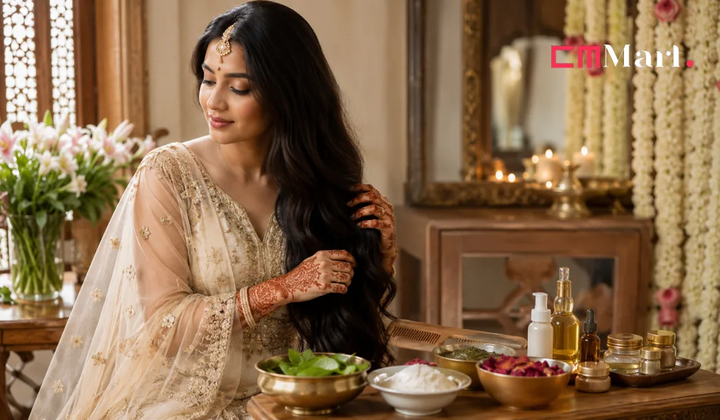 best hair care routine for bridal glow
