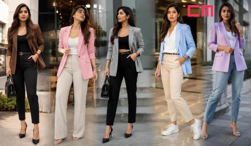 Casual blazer outfits female