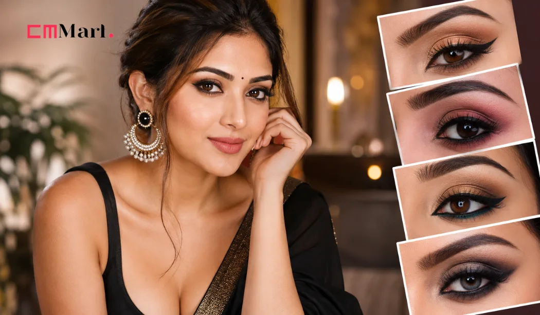 Eye makeup styles for indian women easy