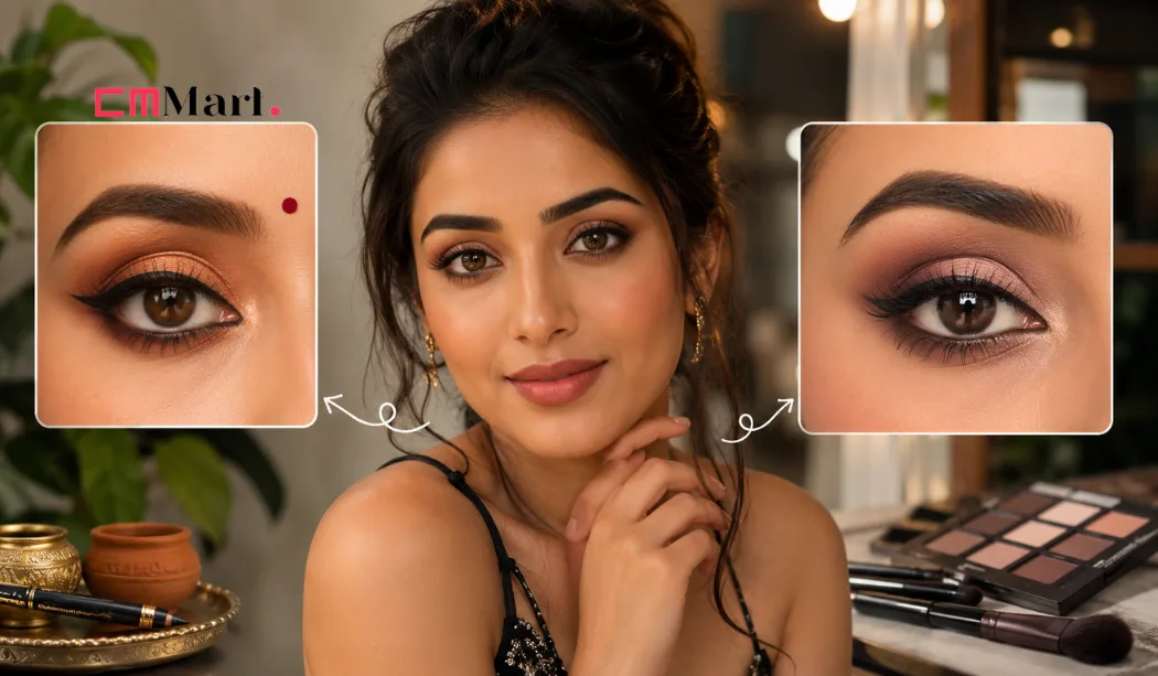 Simple eye makeup styles for indian women