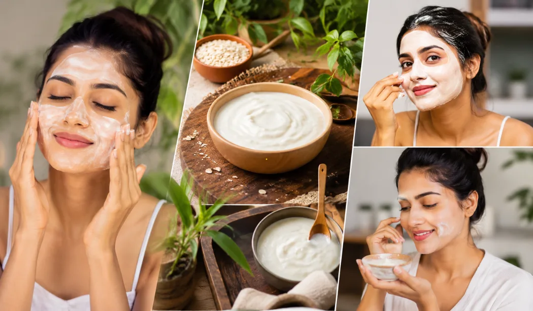 Curd face pack benefits
