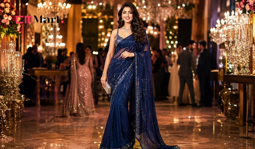 Party wear saree new Design