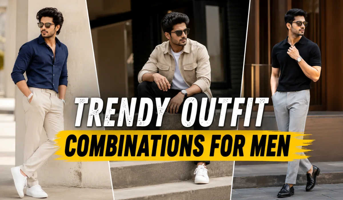 10 Trendy Outfit Combinations for Men to Look Sharp in