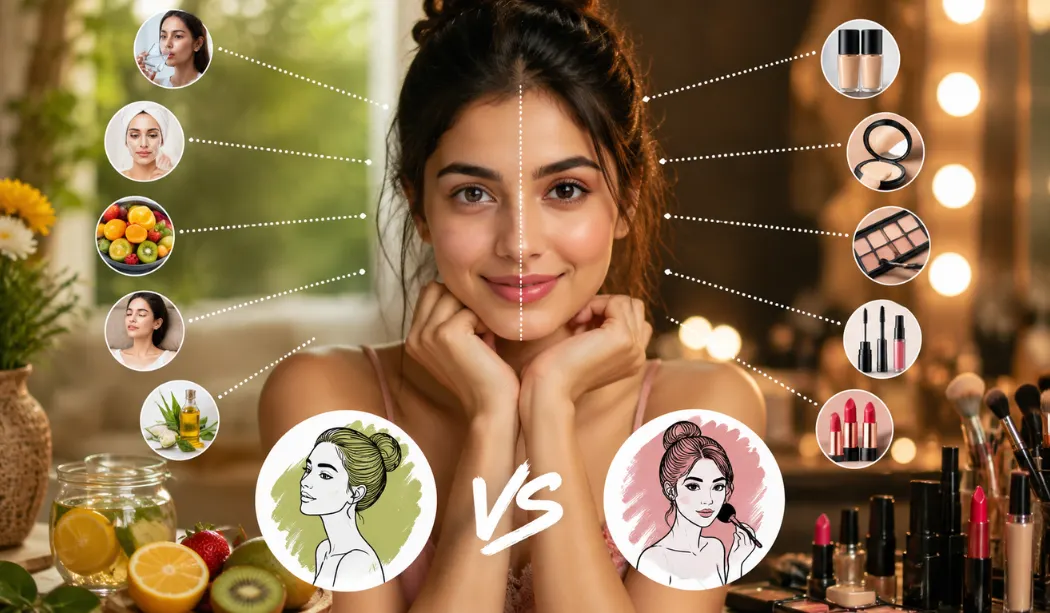 Natural facial at home for glowing skin Natural facial at home for glowing skin