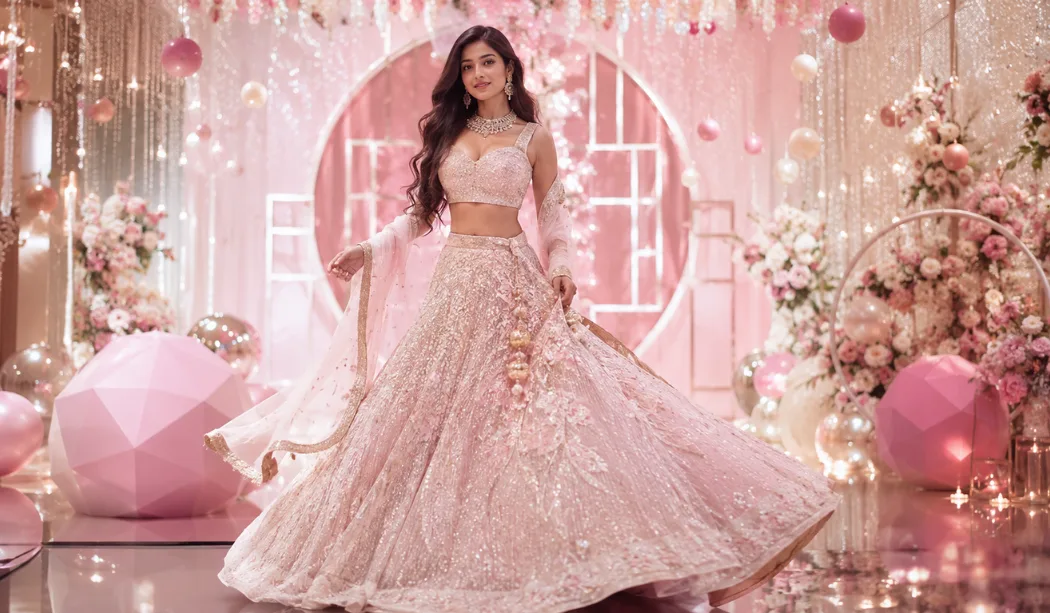 New trendy party wear lehenga