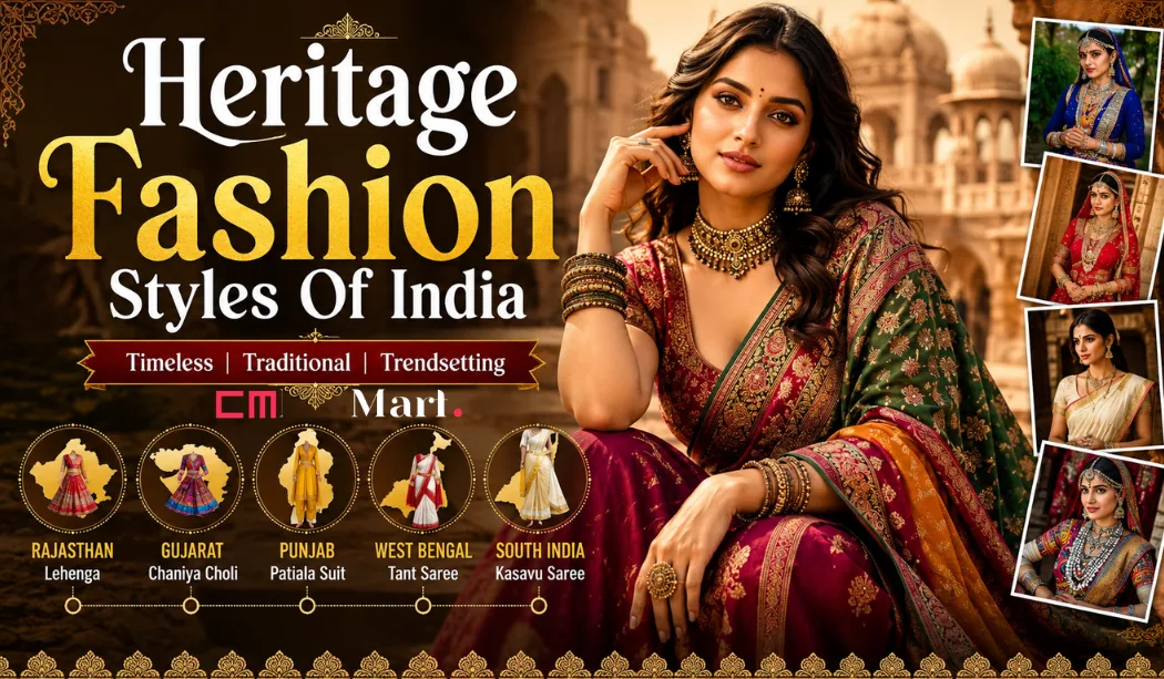 Heritage Fashion Styles of India: 10 Iconic Traditional Looks