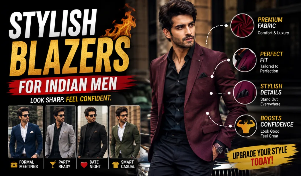 Top 10 Stylish Blazers For Indian Men: Elevate Your Look
