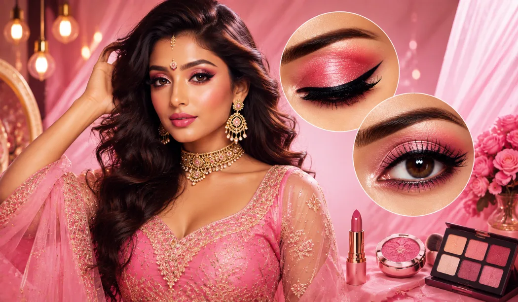 Simple professional eye makeup for indian women
