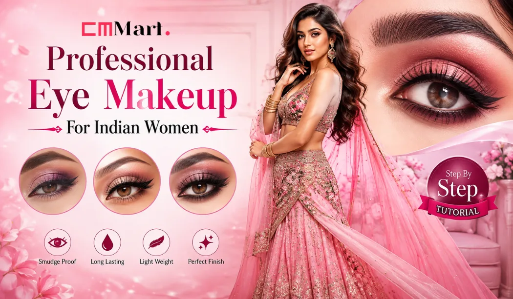 Professional Eye Makeup For Indian Women: Easy Styles And Tips