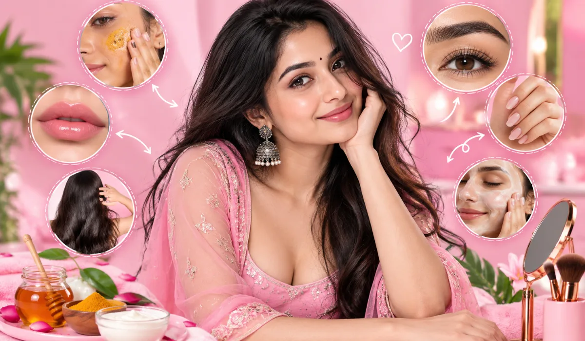 Simple beauty hacks for indian girls at home