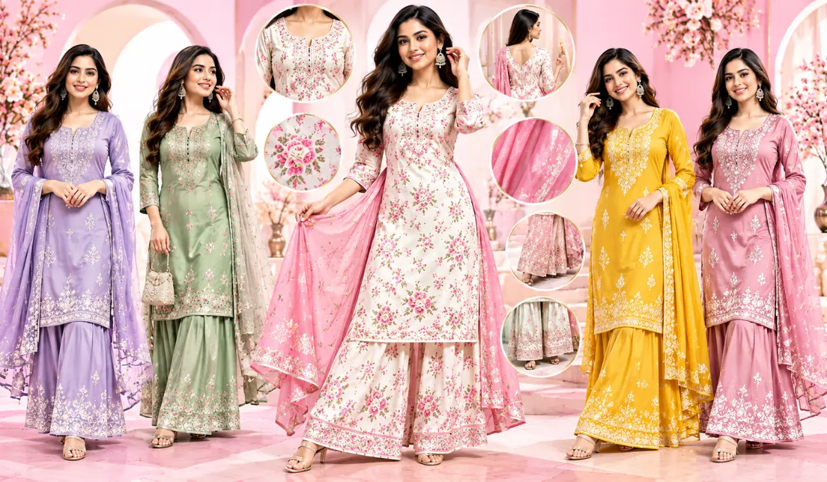 Kurta Palazzo Set for Women office Wear Kurta Palazzo Set for Women office Wear