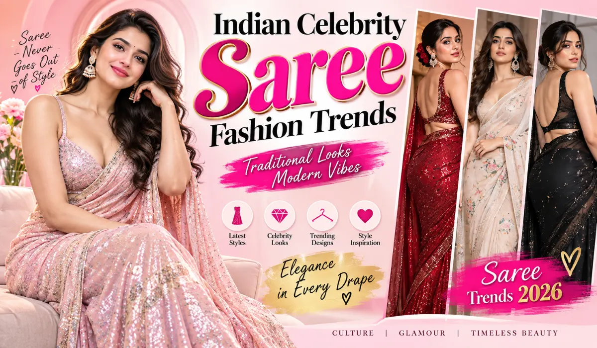 Indian Celebrity Saree Fashion Trends: Top Bollywood Looks to Copy