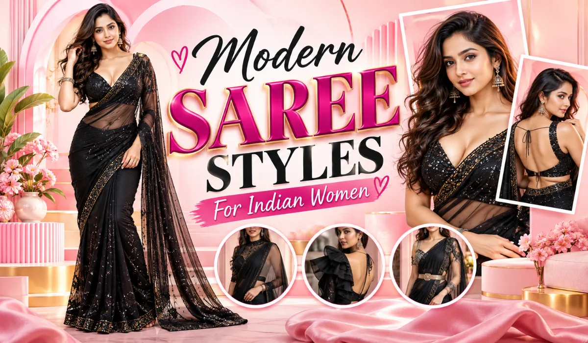 Modern Saree Styles For Indian Women: Trend Guide And Styling