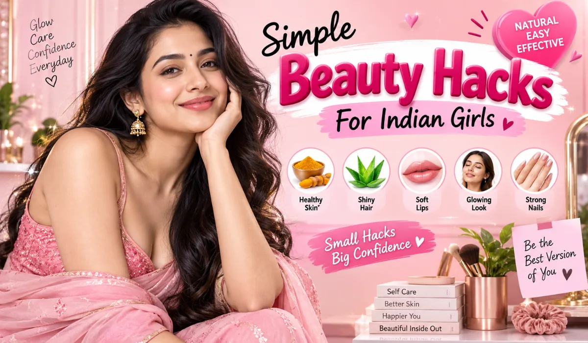 Simple Beauty Hacks For Indian Girls: Glow Naturally at Home