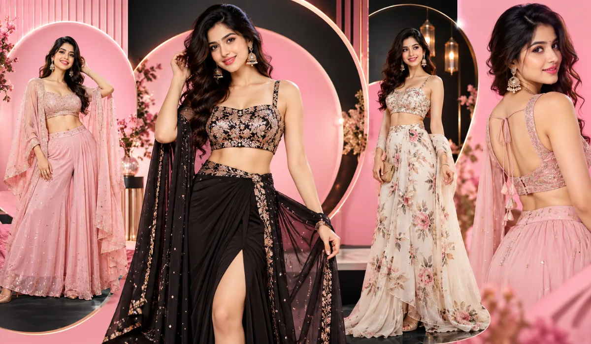 Maxi indo western party wear for women Maxi indo western party wear for women
