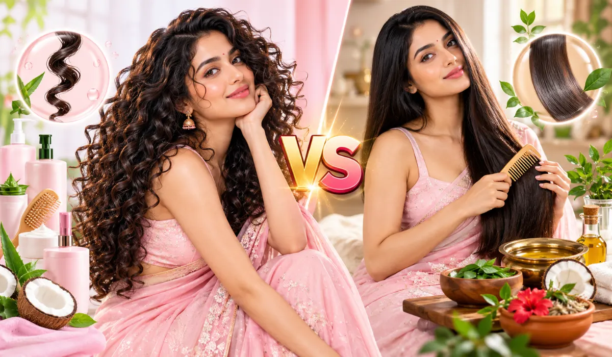 Curly Girl Method vs traditional Indian hair care routine Curly Girl Method vs traditional Indian hair care routine
