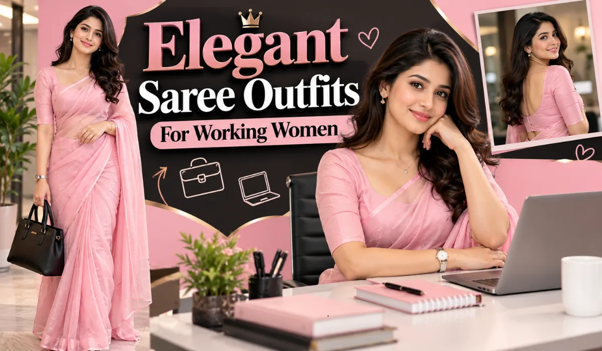 Elegant Saree Outfits For Working Women: Best Office Looks