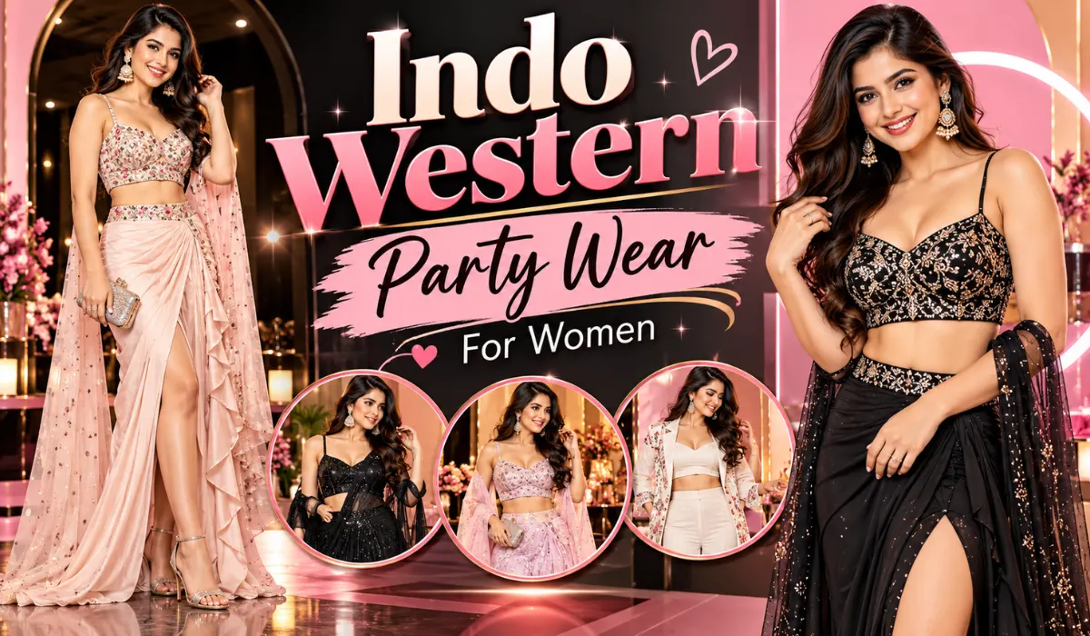 Indo Western Party Wear For Women: Trendy Fusion Outfits